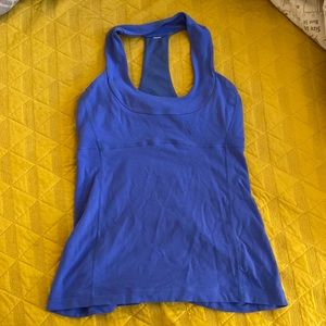 Last chance Lululemon t back mesh tank size 6 GUC